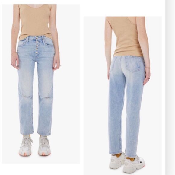 Mother “The Pixie Tomcat” Denim Jean 24 NWT $278 - Picture 1 of 11